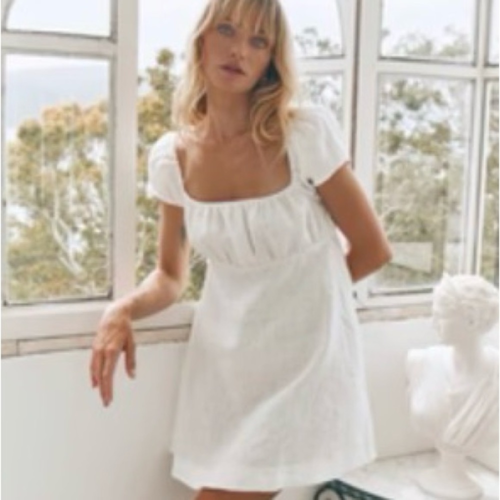 VRG White Mini Dress